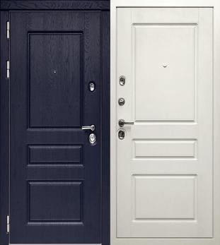 Дверь с отделкой МДФ №12