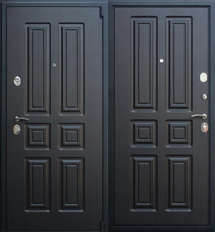 Дверь с отделкой МДФ №11