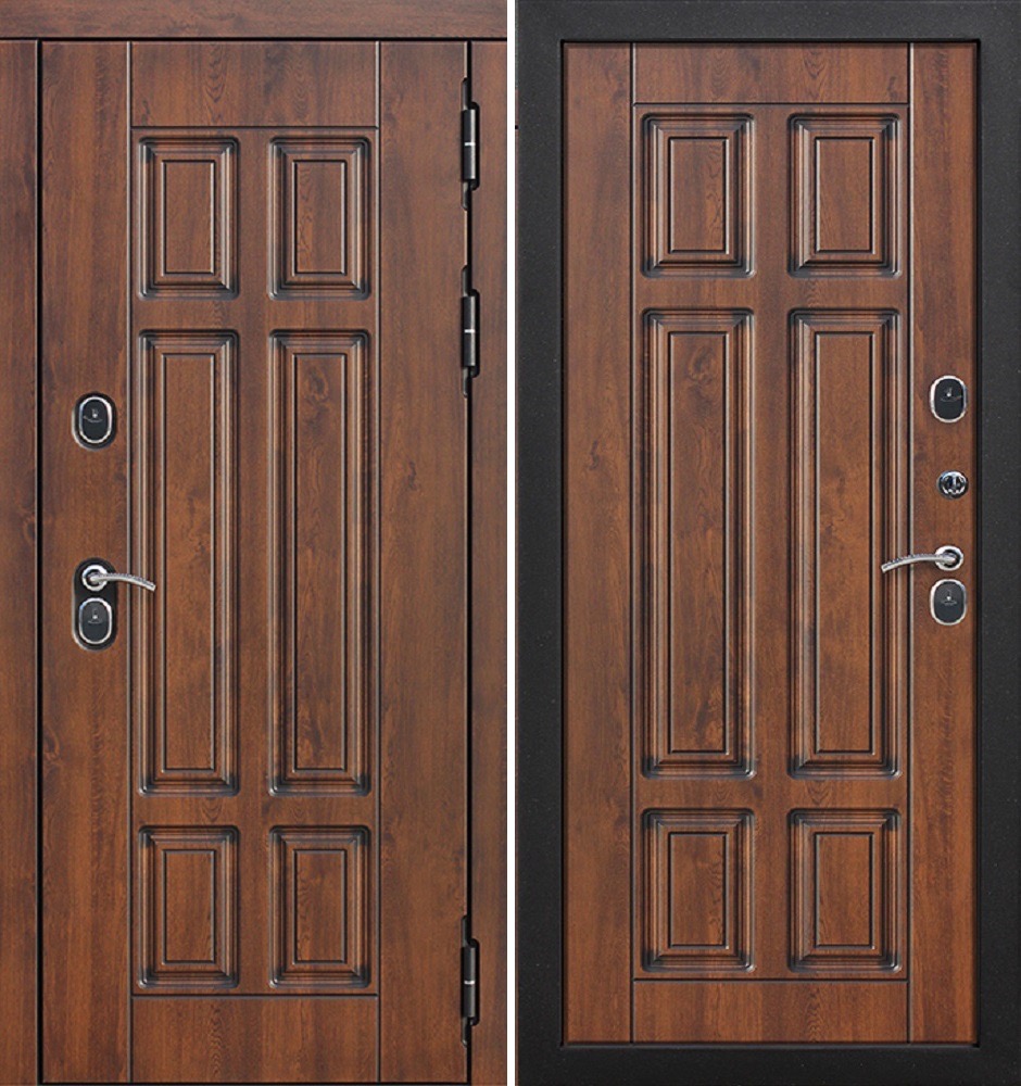 Дверь с отделкой МДФ №18